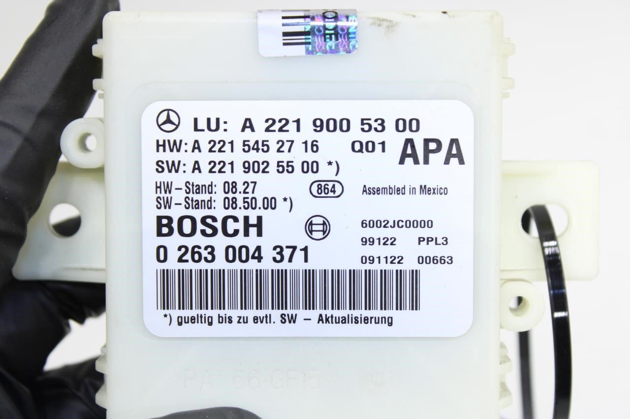 2007-2013 Mercedes-Benz S550 Parking Assist Control Module 221-900-53-00 OEM - Alshned Auto Parts
