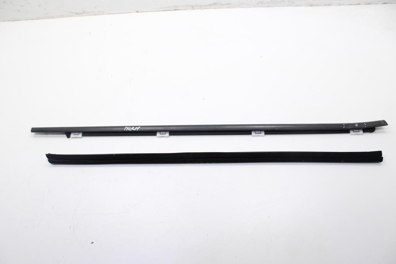 16-21 Hyundai Tucson Value FR RH Door Run Channel Belt Outer Inner Molding *ReaD - Alshned Auto Parts