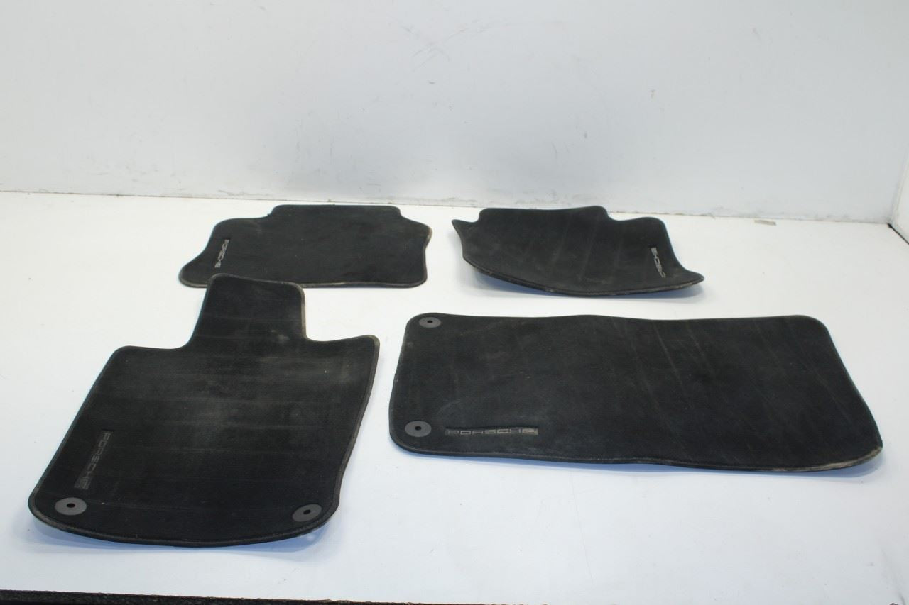10-16 Porsche Panamera 4 Front and Rear RH and LH Interior Carpet Floor Mats Set - Alshned Auto Parts
