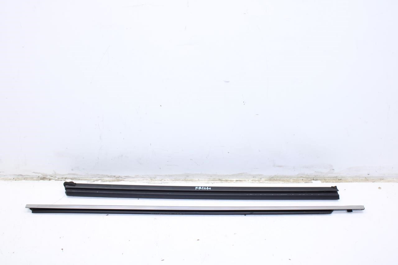 14-23 Infiniti Q50 Luxe RWD Front LH Door Belt Inner Outer Molding Weatherstrip - Alshned Auto Parts