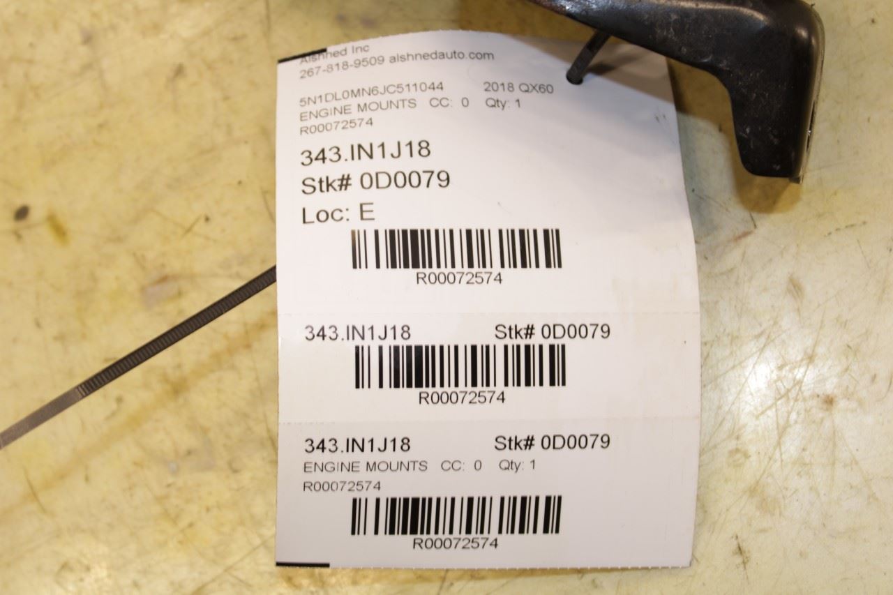 2014-2020 Infiniti QX60 3.5L FWD Front Engine Mount Insulator 11270-JA10A OEM - Alshned Auto Parts