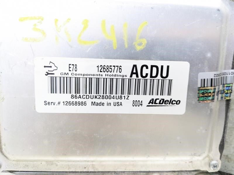 2017-2021 Chevrolet Trax Engine Computer Control Module ECU ECM 12668986 OEM - Alshned Auto Parts