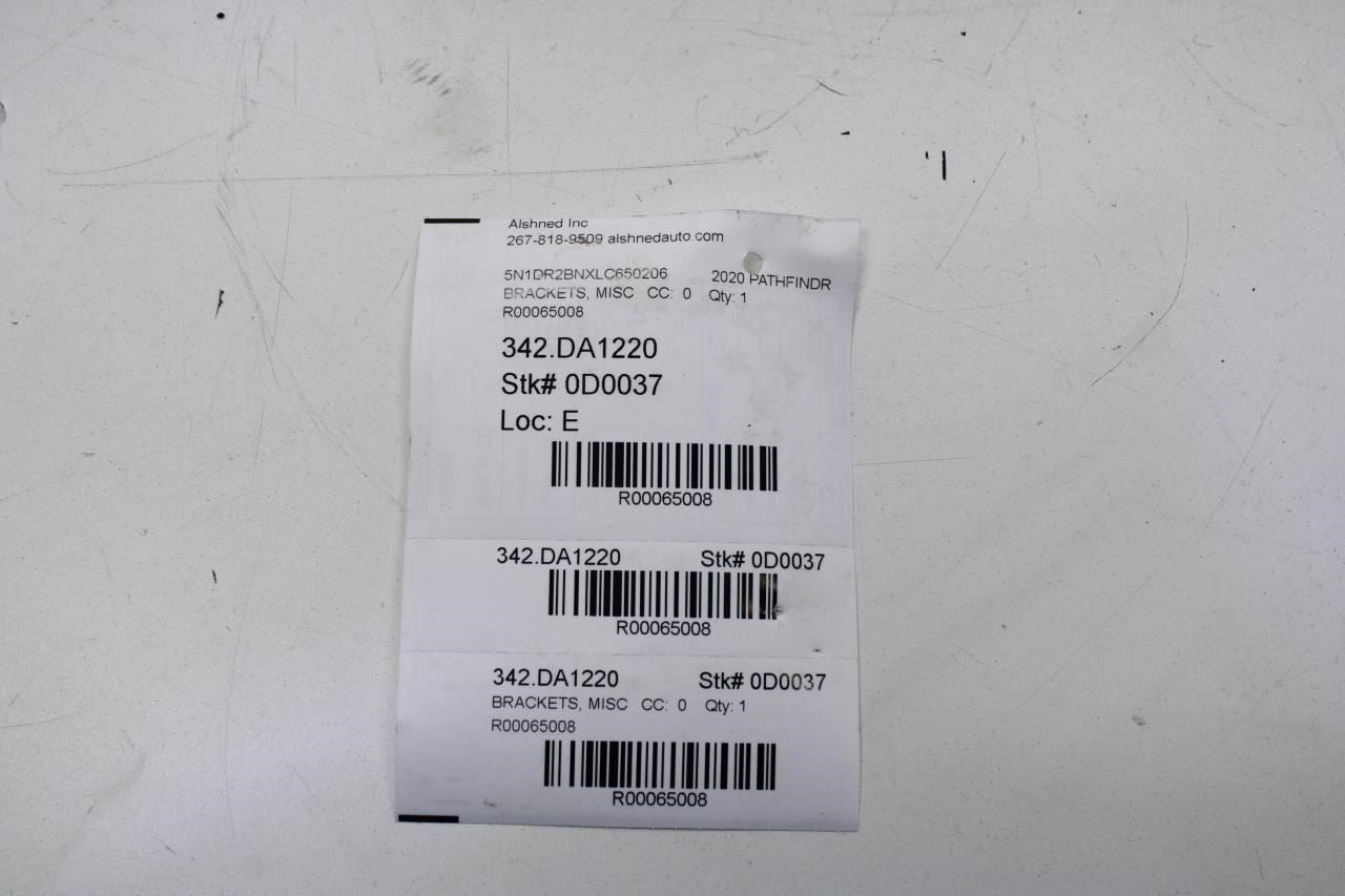 2013-2020 Nissan Pathfinder SV Front Left and Right Crossmember Stopper Bracket - Alshned Auto Parts