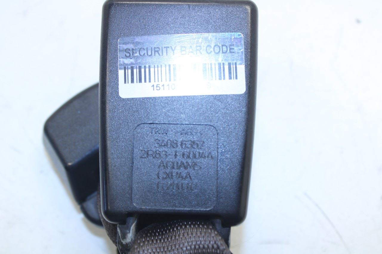 12-15 Jaguar XF Portfolio Rear Right and Left Side 2nd Row Seat Belt Buckle Set - Alshned Auto Parts
