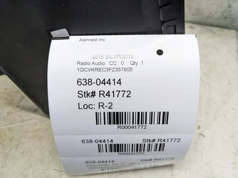 2015-2019 Chevrolet Silverado 1500 Radio CD Player 13594481 OEM *UnlockeD* - Alshned Auto Parts