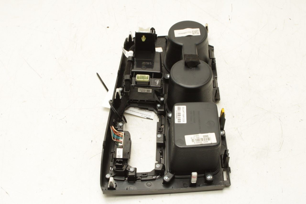 19-20 Kia Optima LX Center Console Shifter Bezel Trim Cover Panel w/ Cup Holder - Alshned Auto Parts