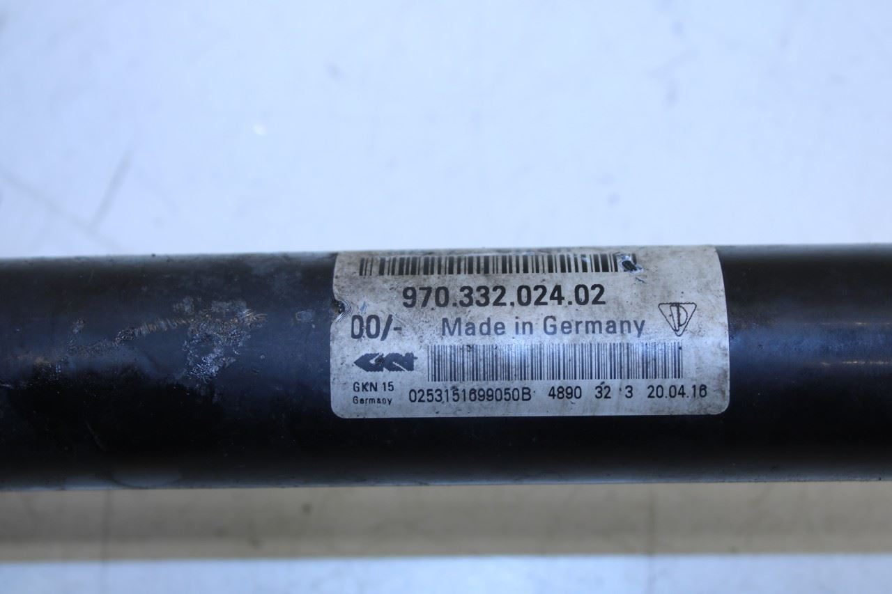 10-16 Porsche Panamera 4 AWD Rear Right CV Axle Drive Half Shaft 970-332-024-02 - Alshned Auto Parts