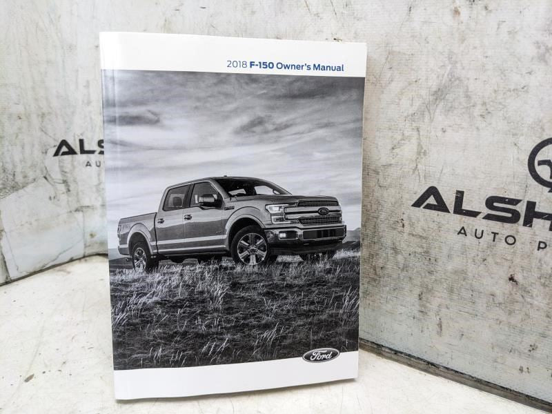 2018 Ford F-150 Owners Manual Set with Case JL3J-19A321-AB OEM - Alshned Auto Parts