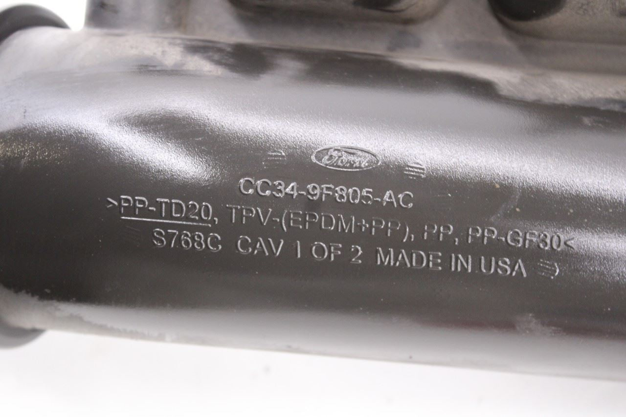 2014-16 Ford F250 Lariat Crew Cab 6.2L Engine Air Intake Tube Hose CC34-9F805-AC - Alshned Auto Parts