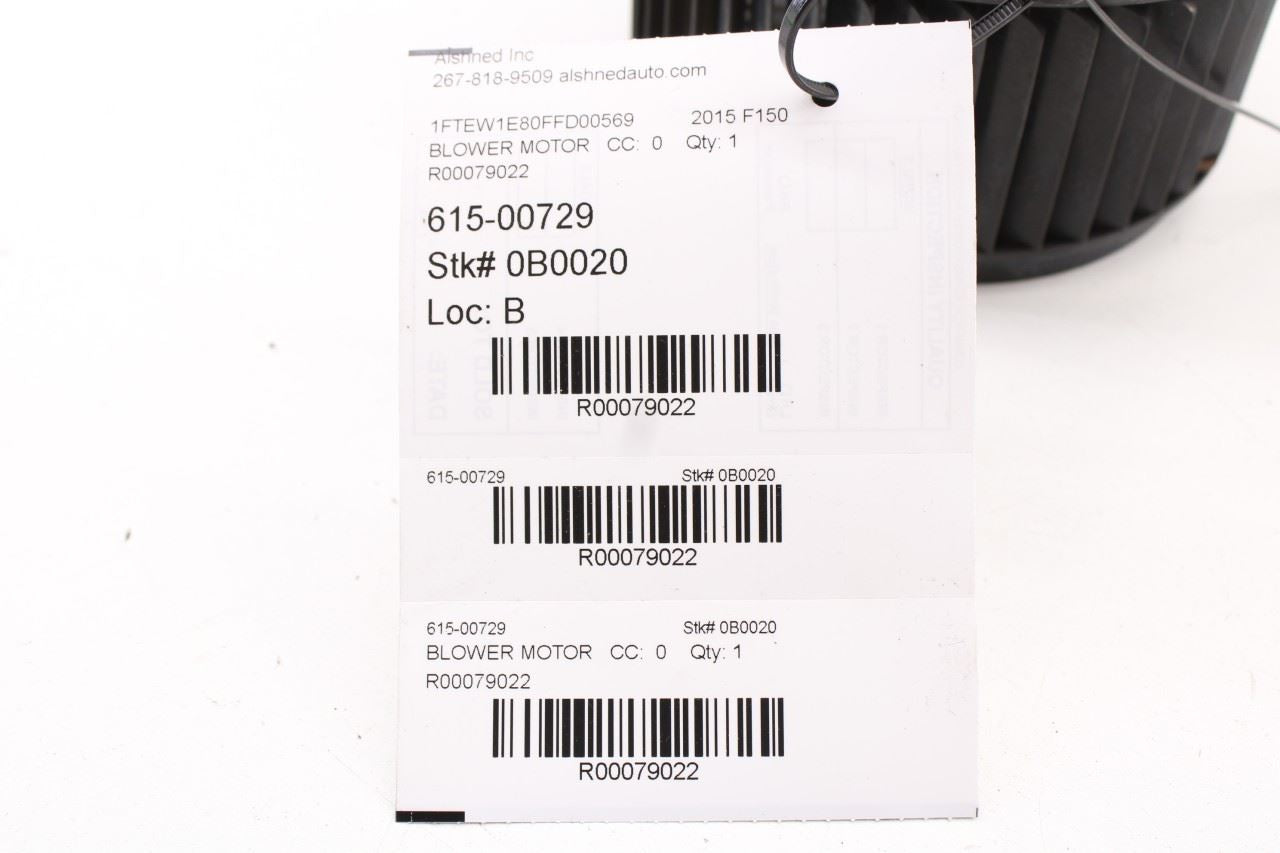 2015-2025 Ford F150 Front HVAC AC Blower Fan Motor FL3H-19846-AF OEM - Alshned Auto Parts