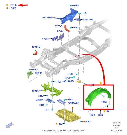 2015-20 Ford F150 3.5L Front Driver Left Side Fender Liner Splash Shield *ReaD* - Alshned Auto Parts