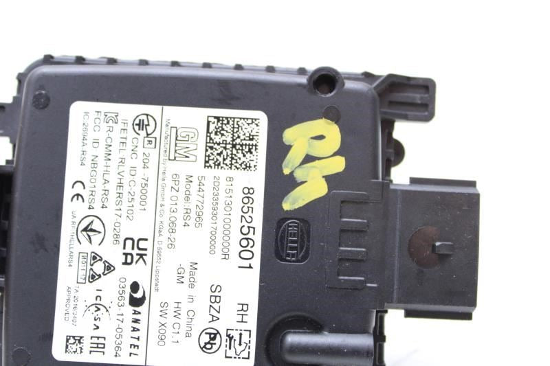 24-25 Chevrolet Trax Rear RH Passenger Side Blind Spot Radar Sensor 86525601 OEM - Alshned Auto Parts