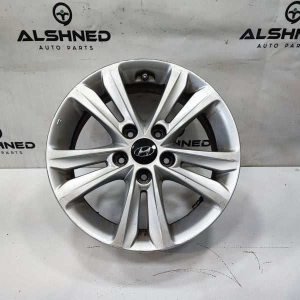 2011-2014 Hyundai Sonata Aluminium Wheel R16x6.5J 10 Spoke TPMS 52910-3Q150 OEM - Alshned Auto Parts