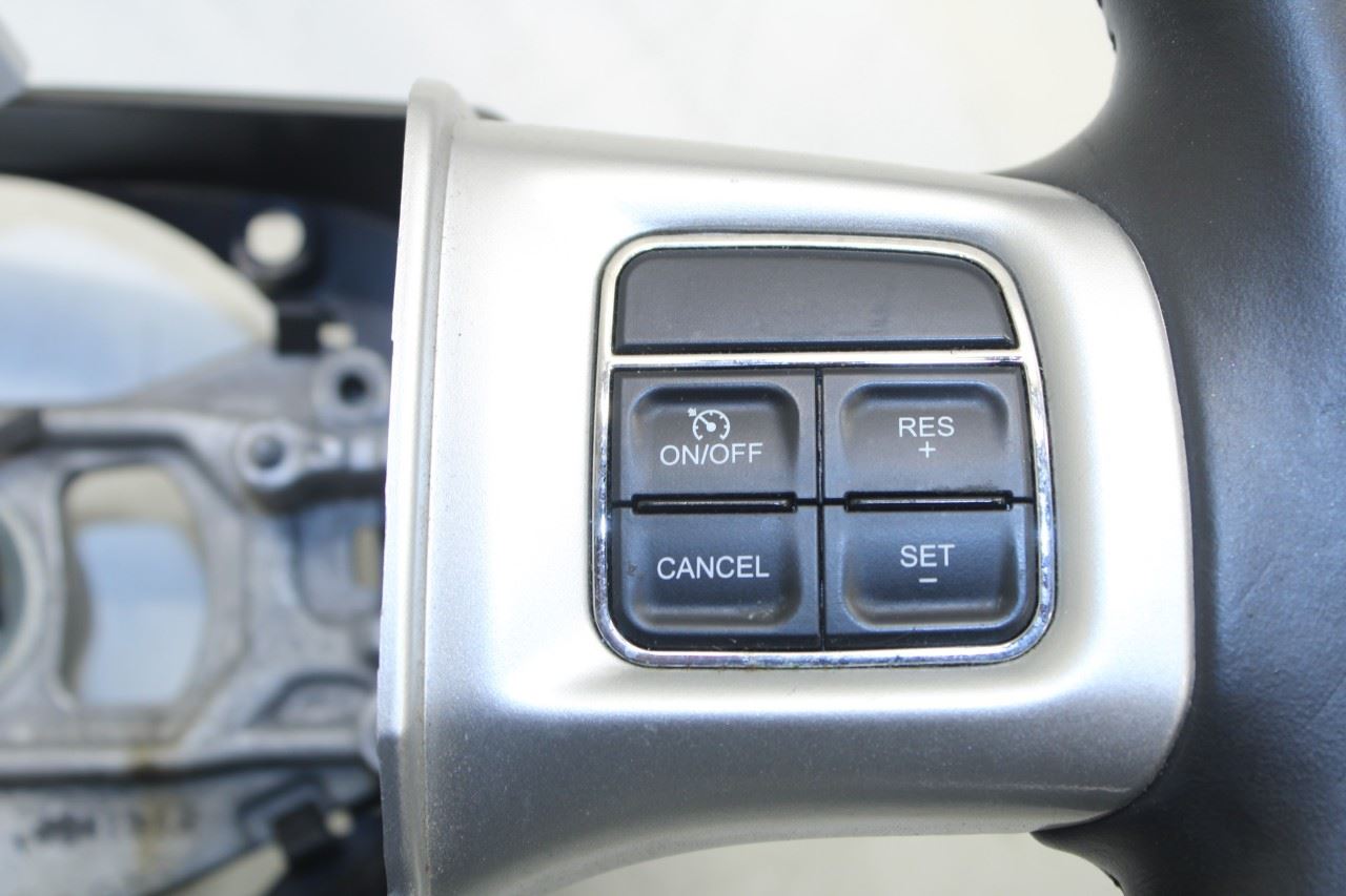 2012-14 Dodge Challenger SXT 3.6L RWD Steering Wheel Leather w/ Control Buttons - Alshned Auto Parts
