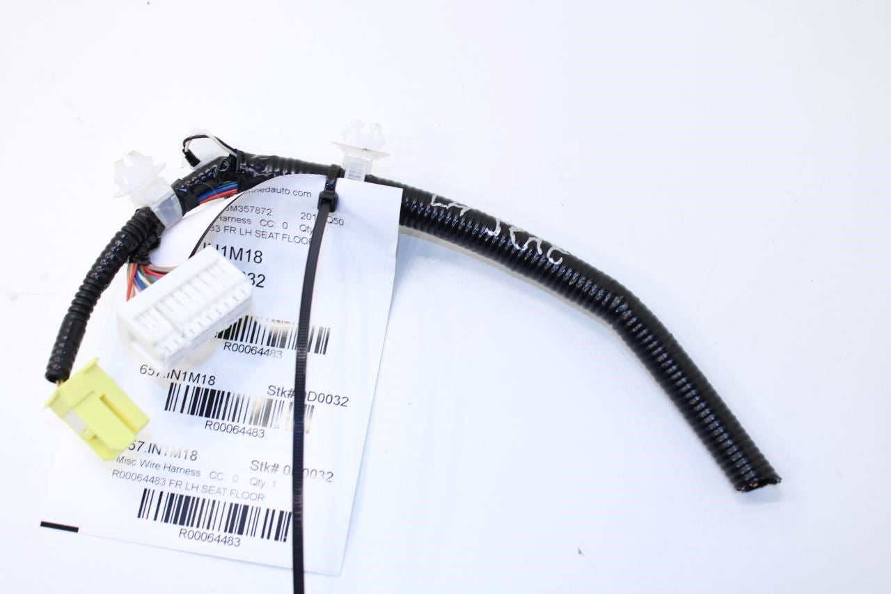 2014-2024 Infiniti Q50 Luxe RWD Front Left Driver Seat Floor Wire Harness Cut - Alshned Auto Parts