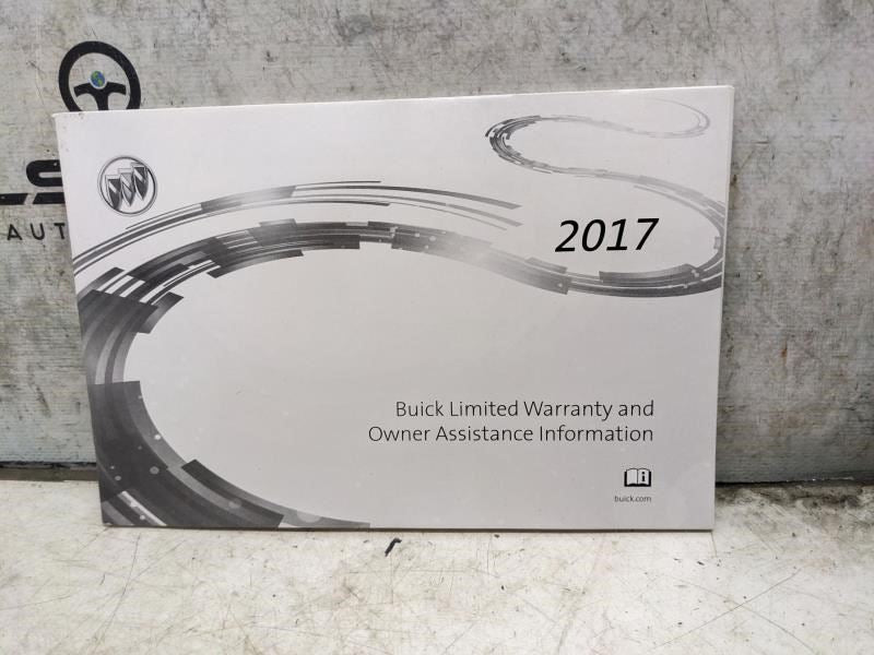 2017 Buick Encore Owners Manual Set with Case 23389481B OEM - Alshned Auto Parts