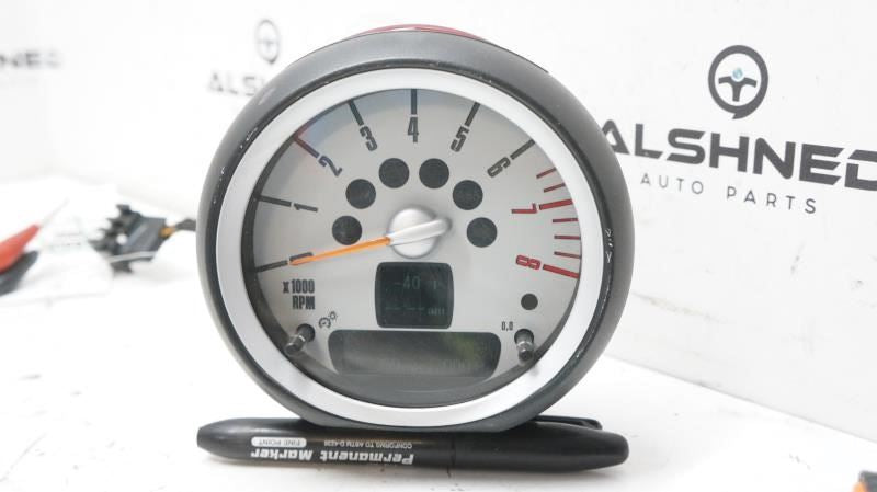 07-15 Mini Cooper Tachometer Gauge Instrument Cluster Revolution Counter 52K Mi - Alshned Auto Parts