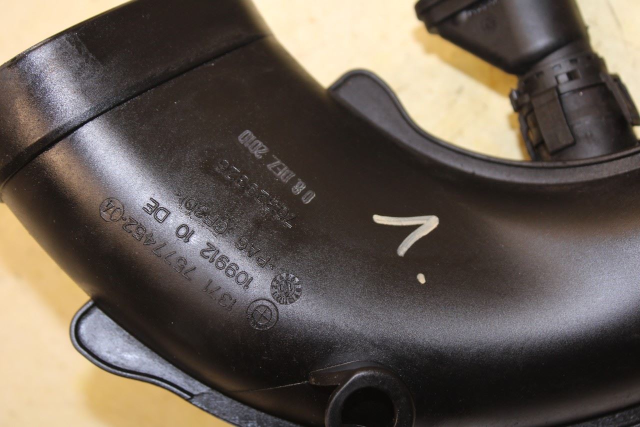 2010-2015 BMW 750Li xDrive 4.4L AWD Air Intake Rear Left Side Upper Outlet Duct - Alshned Auto Parts