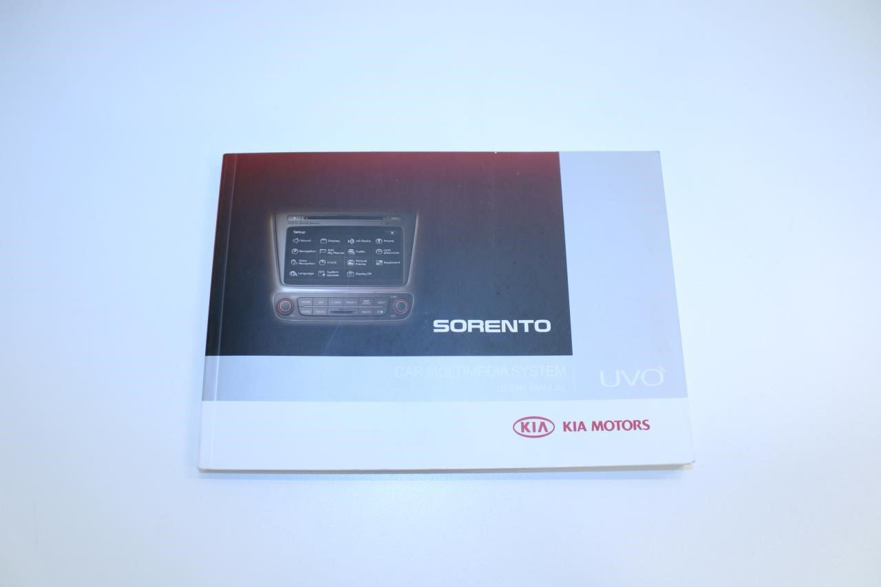 2014 Kia Sorento Owners Manual Set with Case A2PO-EUJOG OEM - Alshned Auto Parts