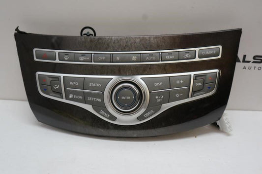 2014-2017 Infiniti QX60 Radio Faceplate Climate Control Panel 28395-3JA0A OEM - Alshned Auto Parts