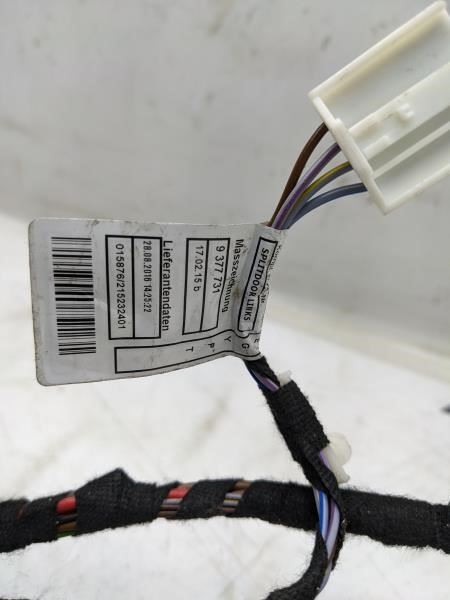 16-18 Mini Cooper Clubman Rear Left Liftgate Split Door Wire Harness 9392621 OEM4