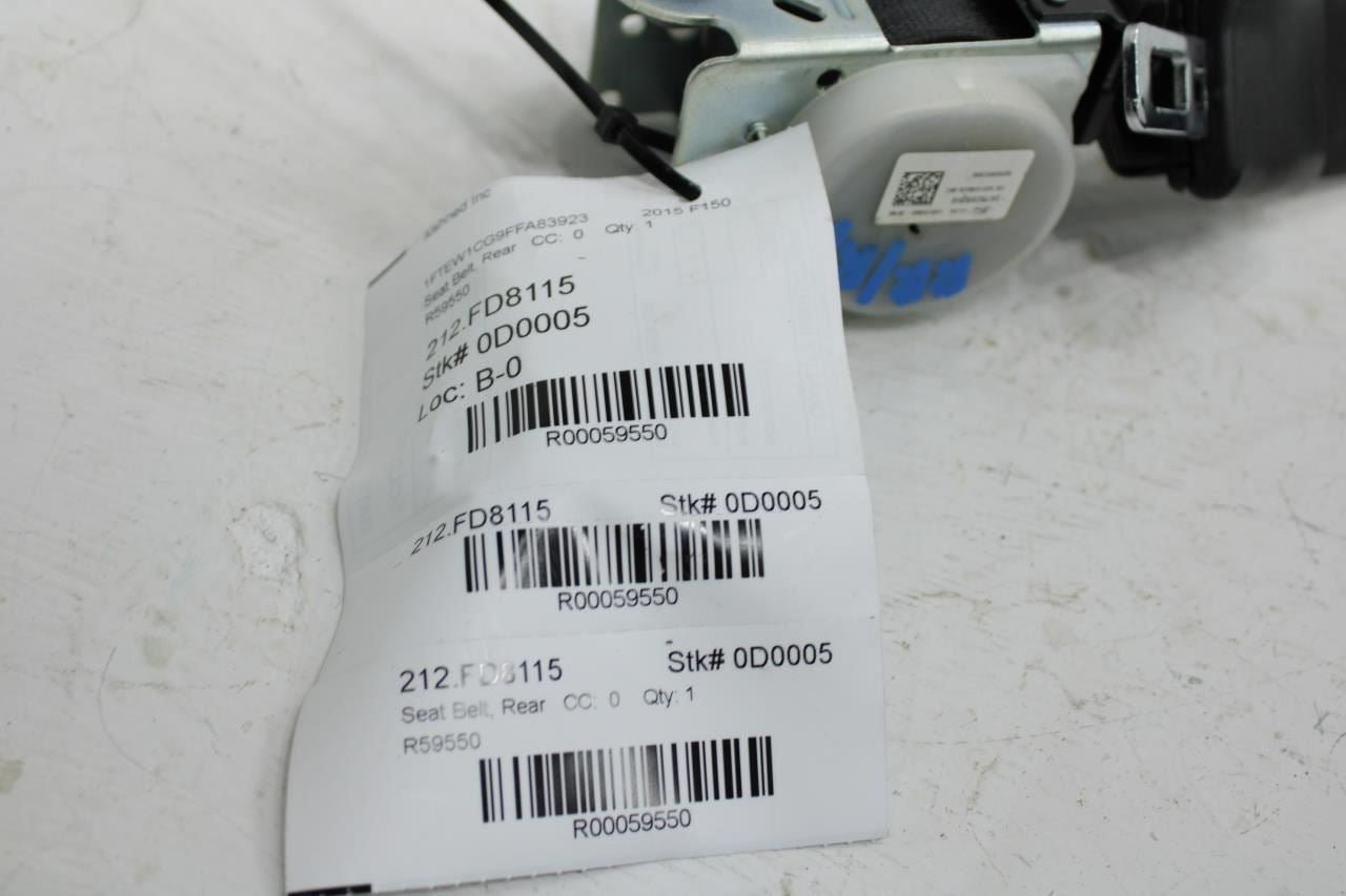 15-18 Ford F150 Platinum Rear RH 2nd Row Seat Belt Retractor FL3B16611B68GE OEM - Alshned Auto Parts