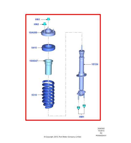 18-20 Ford F150 Crew Cab 2.7L 4WD Front Right or Left Side Shock Strut Absorber1