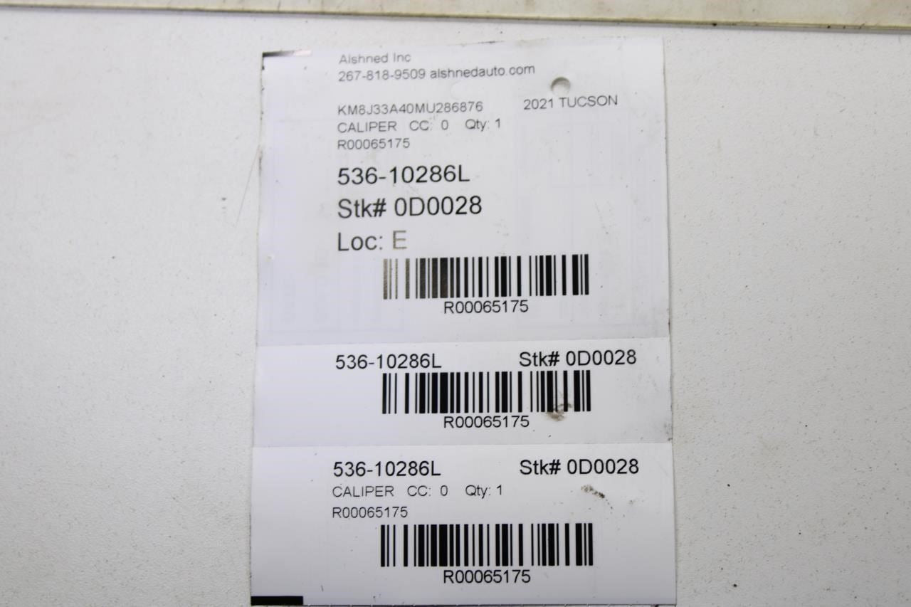 18-21 Hyundai Tucson Value Front Left Driver Side Brake Disc Caliper 58180-D3A10 - Alshned Auto Parts