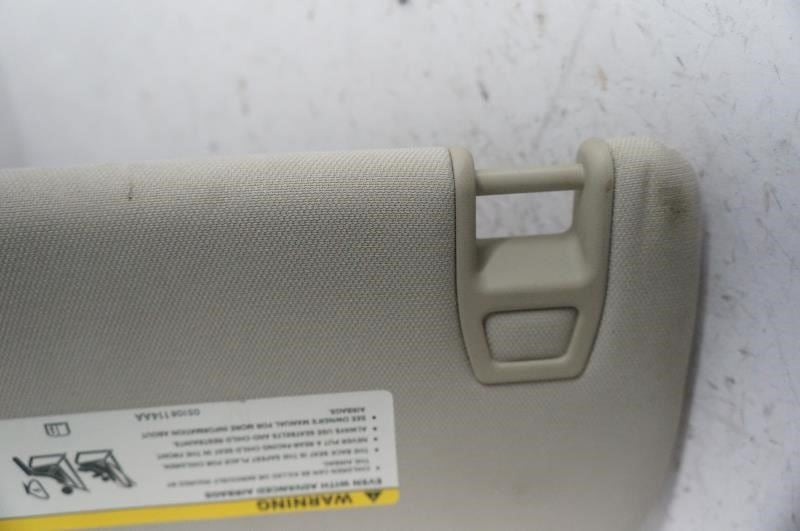 11-13 Jeep Grand Cherokee Front Right Sun Visor w/ Illuminated Mirror 1LS27HDAAD - Alshned Auto Parts