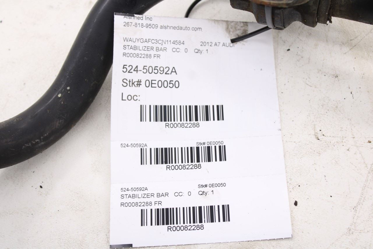2012-2018 Audi A7 Premium AWD Front Stabilizer Sway Anti-Roll Bar 4G0411309F OEM15