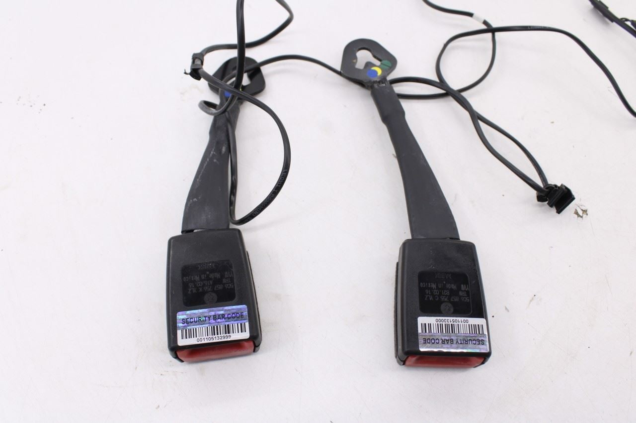 11-17 Volkswagen Jetta Sport FWD Front Right and Left Side Seat Belt Buckle Set7