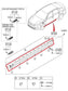 16-20 KIA Optima EX Left Driver Side Rocker Skirt Panel Molding 87751D5000 *ReaD - Alshned Auto Parts