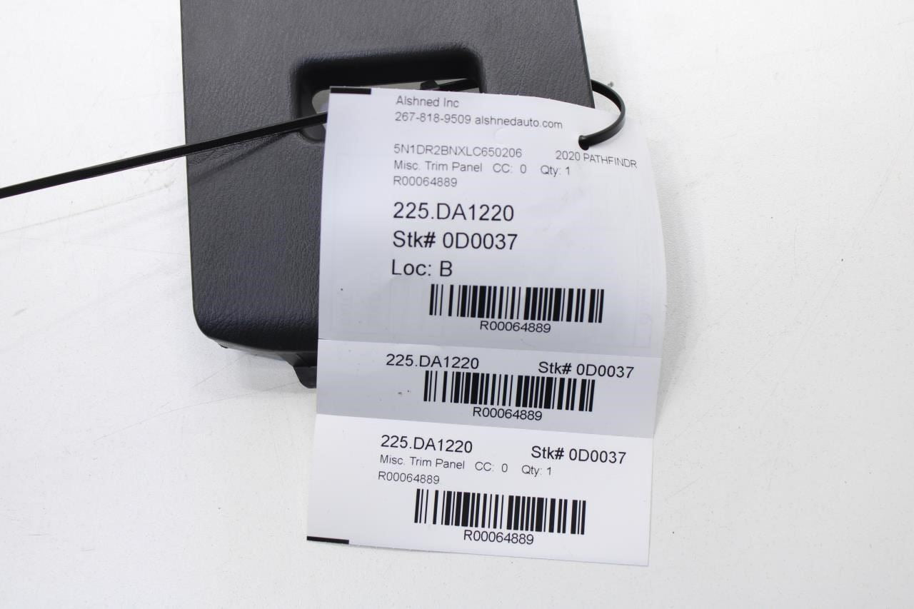 2013-20 Nissan Pathfinder SV Left Side Dash Fuse Box Lid Cover Trim 68964-3JA0A - Alshned Auto Parts