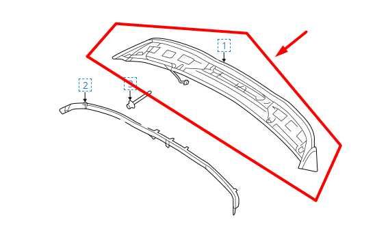 2012-18 Porsche Cayenne Rear Liftgate Spoiler Wing w/ Brake Light 7P5-827-934-E - Alshned Auto Parts