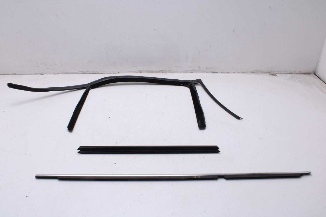 10-16 Mercedes-Benz E350 4Matic Rear Right Door Run Channel w/ Belt Weatherstrip - Alshned Auto Parts
