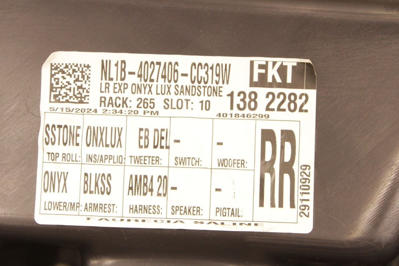 2022-2024 Ford Expedition MAX XLT Rear Right Door Trim Panel NL1B-4027406-CC OEM - Alshned Auto Parts