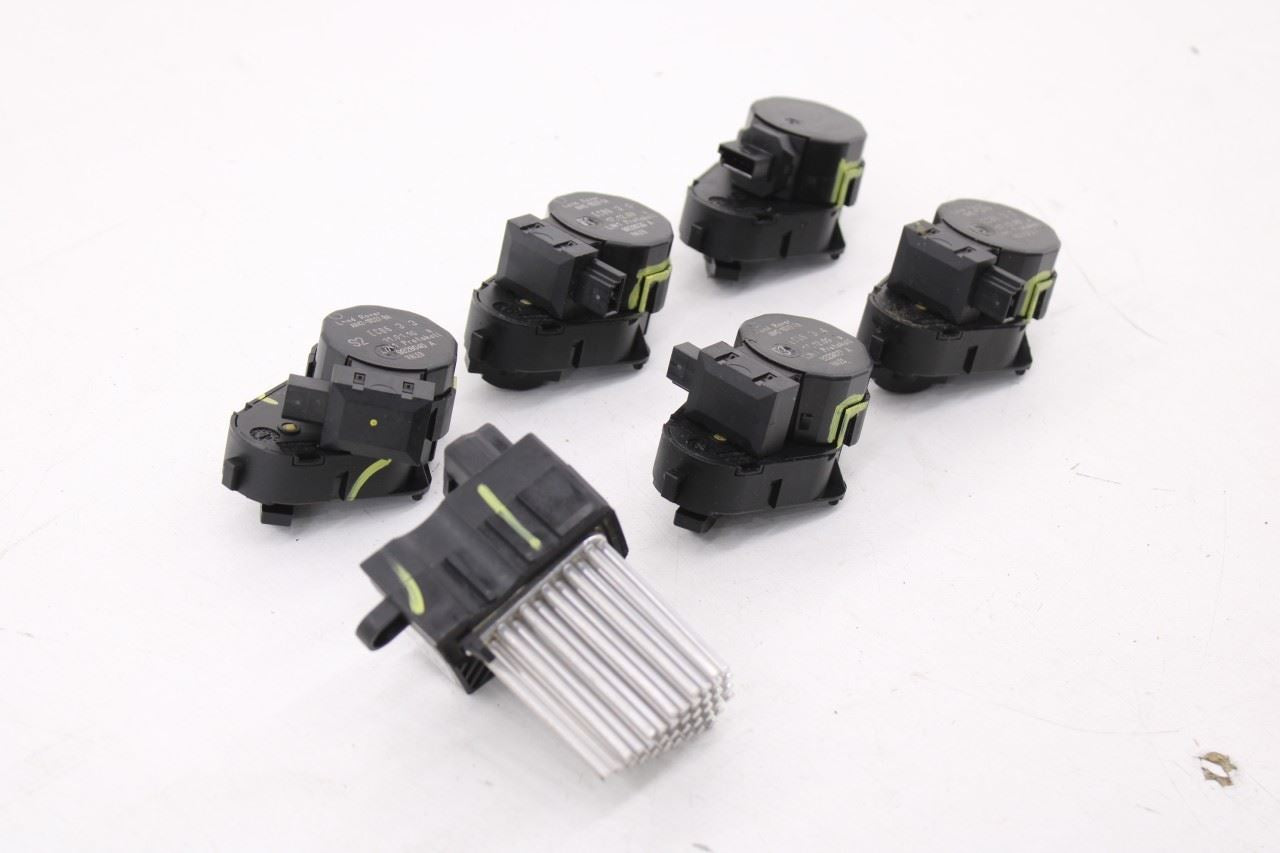 10-12 Land Rover Range Rover HSE HVAC Blend Door Actuator Set w/ Blower Resistor1