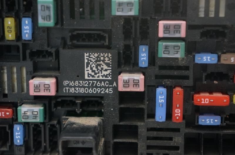 2019 RAM 1500 Power Distribution Center Cabin Fuse Box 68312776AC OEM - Alshned Auto Parts