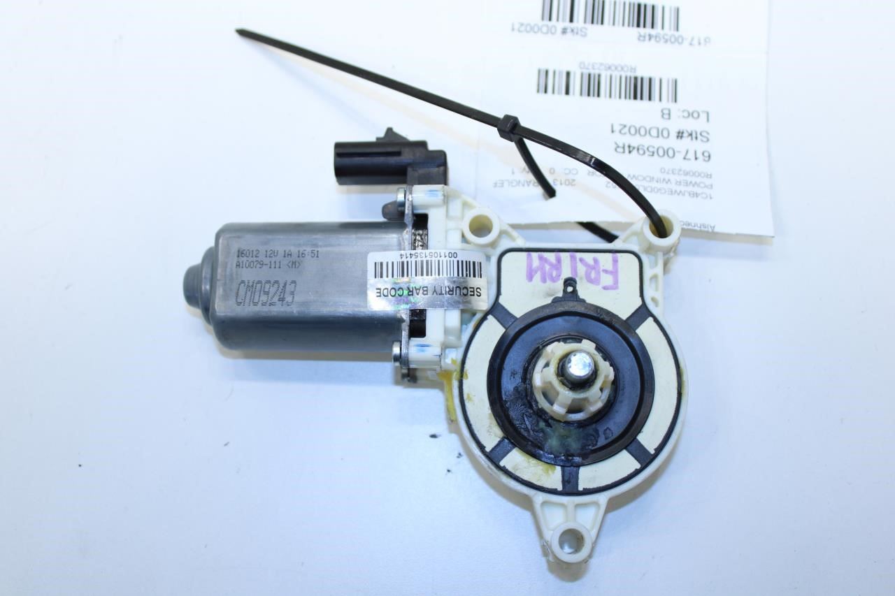 2007-2018 Jeep Wrangler Sahara Front RH Door Power Window Motor 68014952AA OEM - Alshned Auto Parts