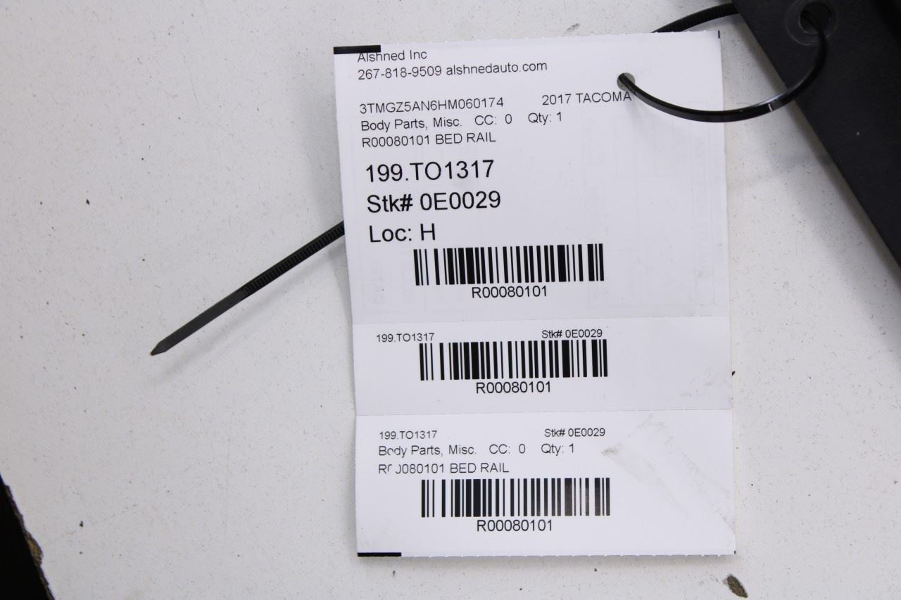 16-23 Toyota Tacoma Truck Bed Rail Front Reinforcement Header Board 65409-04010 - Alshned Auto Parts