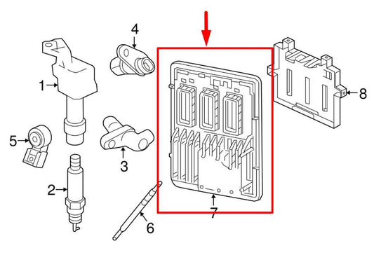 2018-2020 Chevrolet Equinox Engine Computer Control Module ECU ECM 12688973 OEM - Alshned Auto Parts