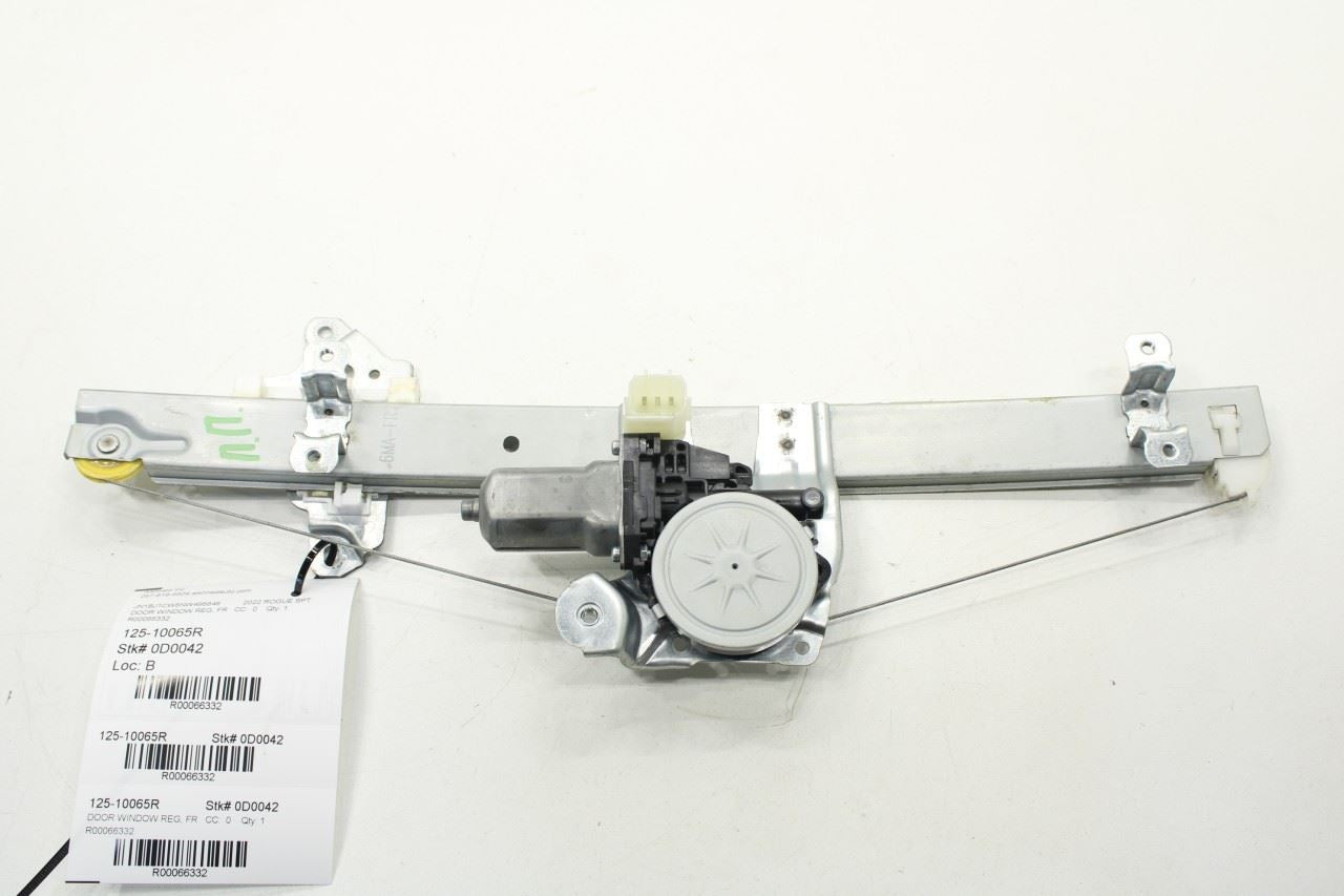 17-22 Nissan Rogue Sport SL AWD FR RH Door Window Regulator w/ Motor 80720-6MA0B - Alshned Auto Parts