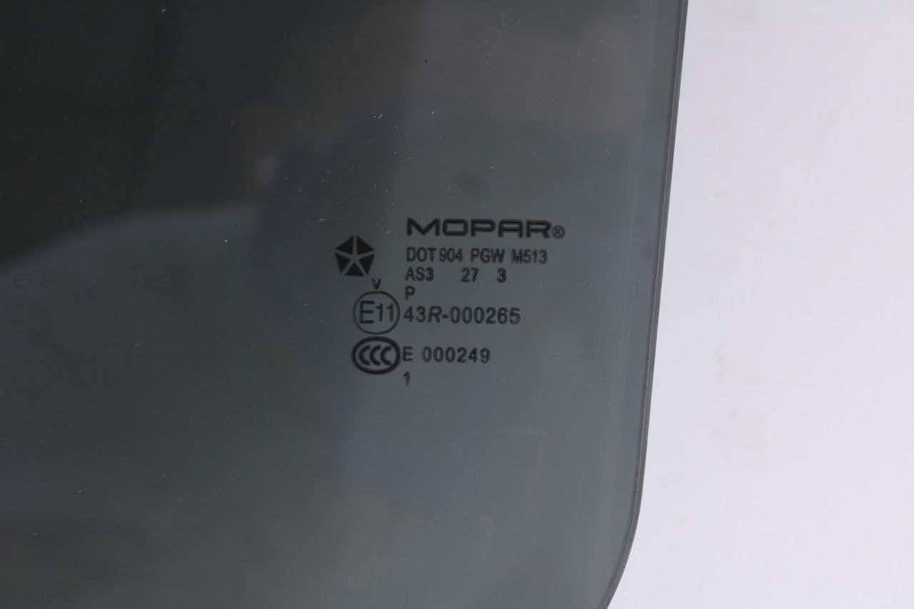 2011-21 Jeep Grand Cherokee Limited Rear Left Side Door Window Glass 68086589AA - Alshned Auto Parts
