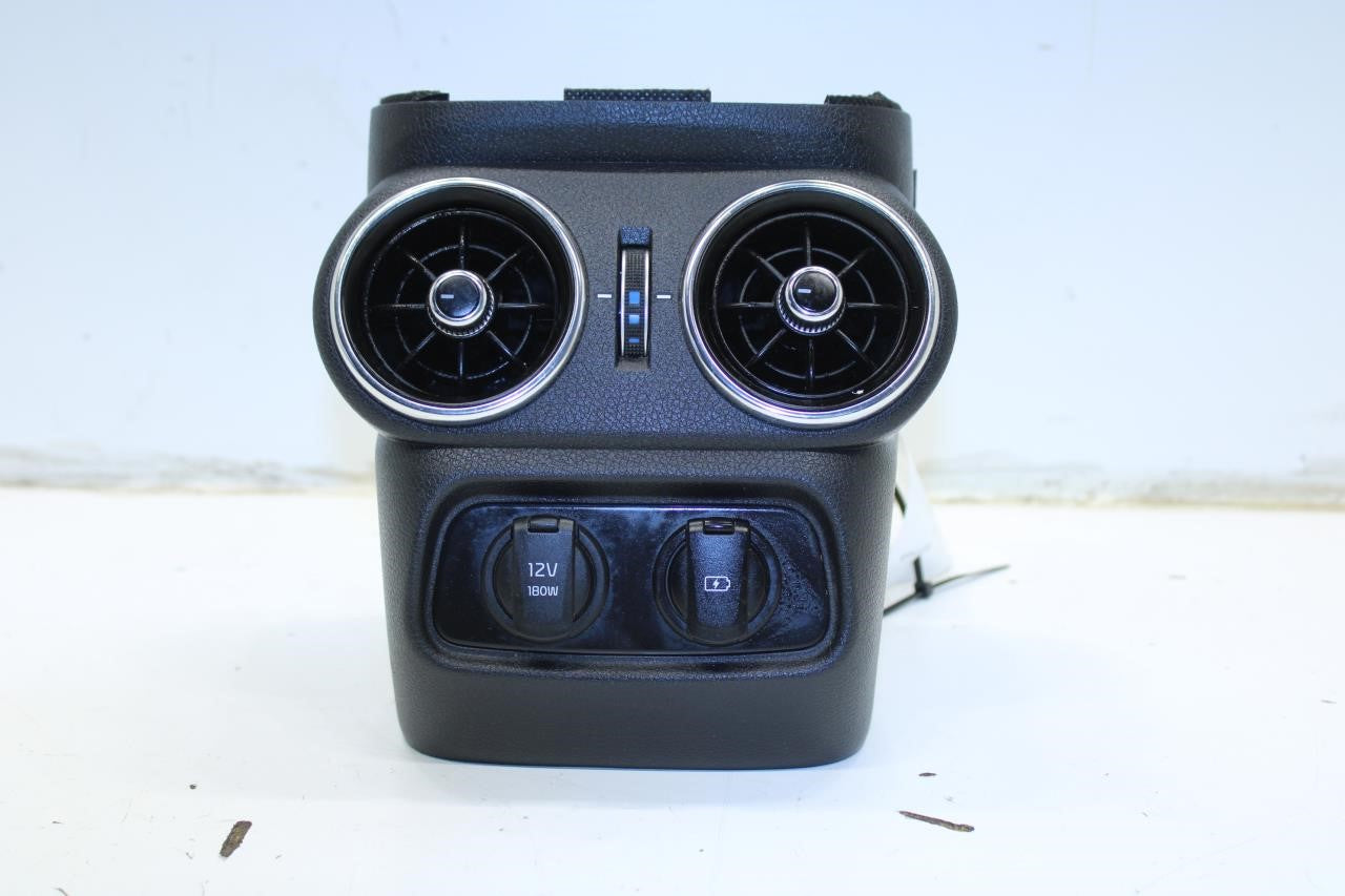 18-23 Kia Stinger GT1 Console Back Panel w/ Air Vents and USB Port 84641J5000WK - Alshned Auto Parts