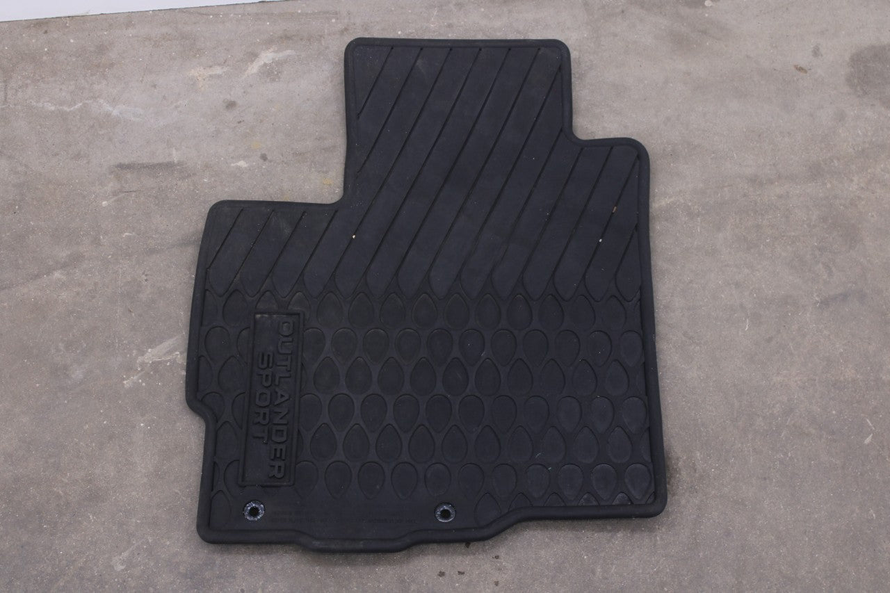 11-25 Mitsubishi Outlander Sport SE Front Rear RH LH and Trunk Floor Rubber Mats - Alshned Auto Parts