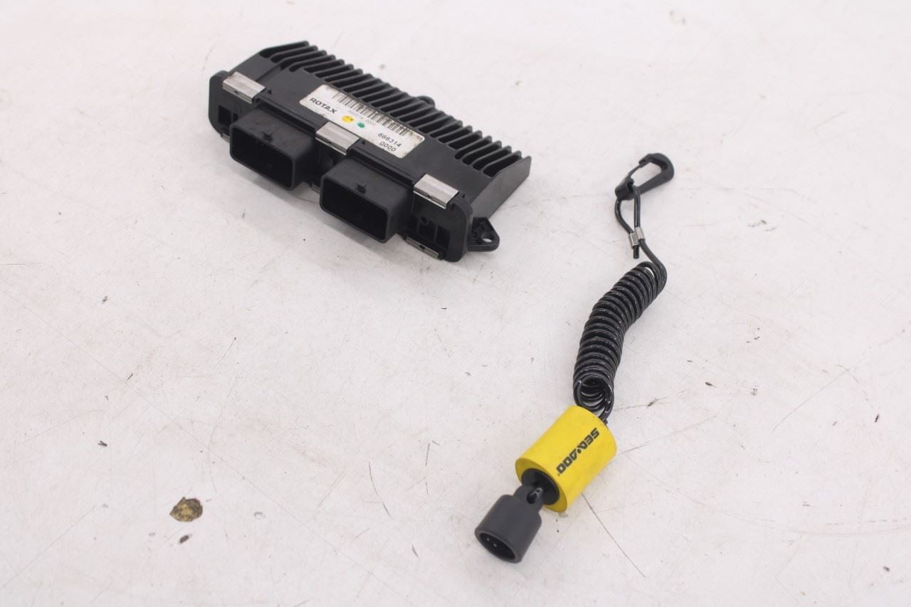 2010-12 SeaDoo BRP GTX IS (215) Engine Computer Control Module ECM and Key Cord - Alshned Auto Parts