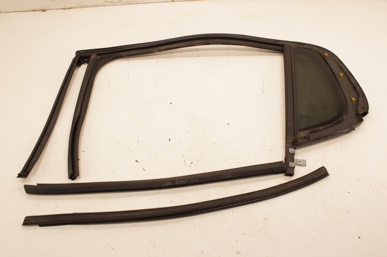 17-23 GMC Acadia SLT-1 Rear LH Door Vent Glass Run Channel w/ Belt Molding Seal - Alshned Auto Parts