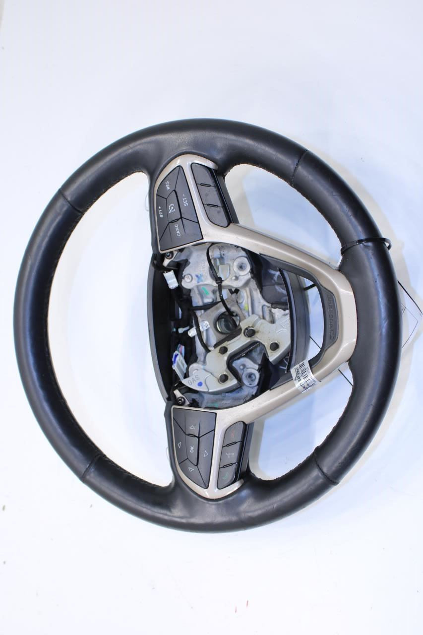 2014-2021 Jeep Grand Cherokee Steering Wheel Leather w/ Buttons 1WE231X9AD OEM - Alshned Auto Parts