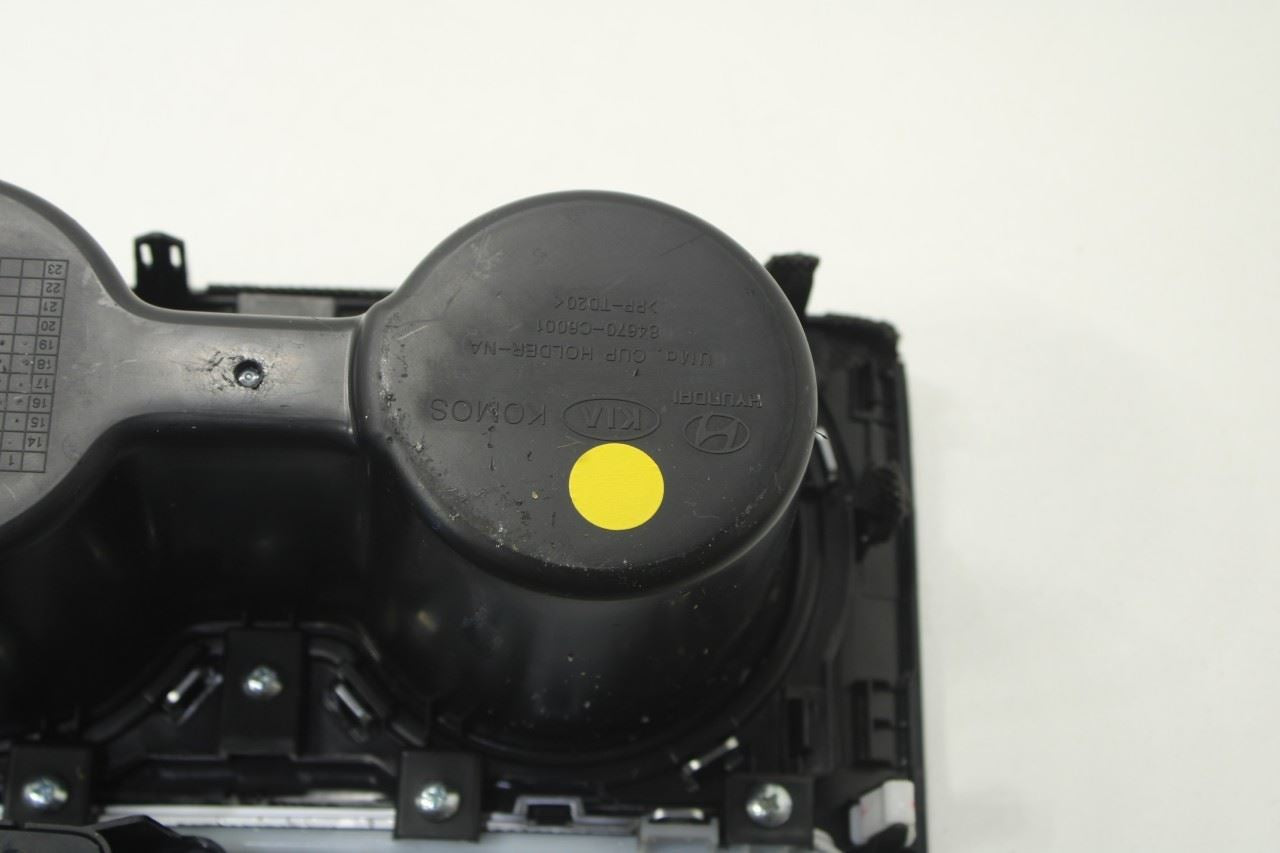 16-20 Kia Sorento LX Console Shifter Trim Bezel w/ Cup Holder 84650-C6000WK - Alshned Auto Parts