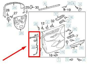 2020-2021 Buick Enclave Rear Left Driver Door Wire Harness 84747888 OEM - Alshned Auto Parts